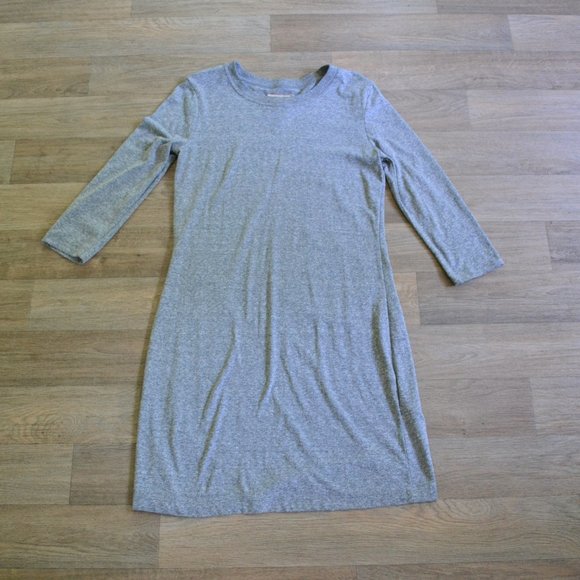 Current Elliott The 3/4 T-Shirt Casual Dress Gray Size Small - Picture 4 of 8